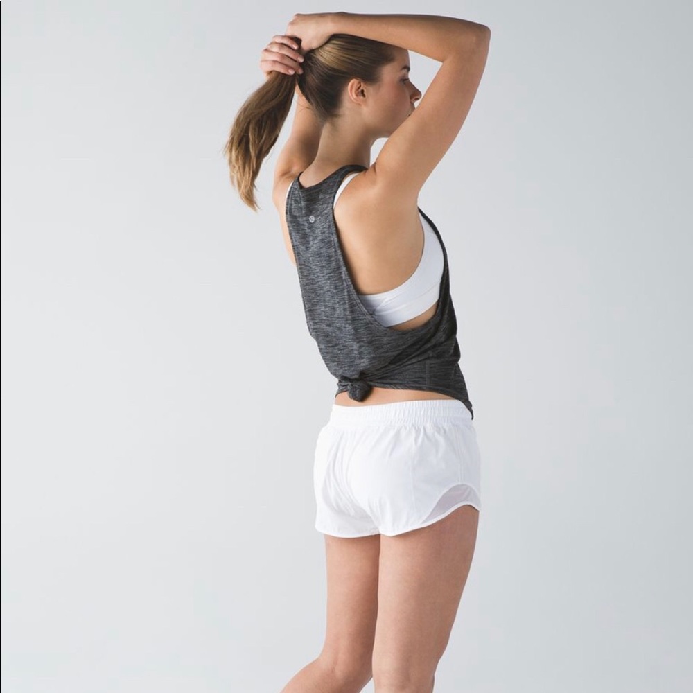 Lululemon Sweat Date Heathered Black Tank 4